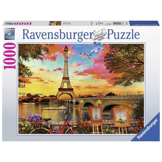 Ravensburger Puzzle Abendstimmung in Paris, 1000 Teile