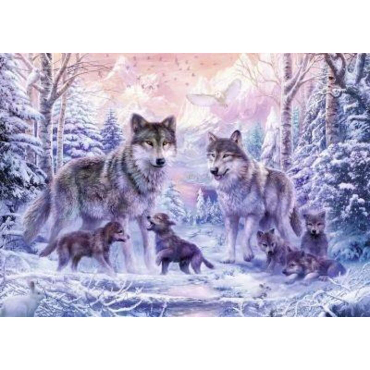 Ravensburger Puzzle Arktische Wölfe