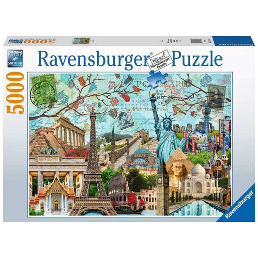 Ravensburger Puzzle Big City Collage, 5000 Teile