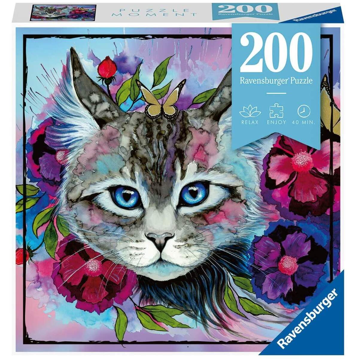 Ravensburger Puzzle Cateye, 200 Teile