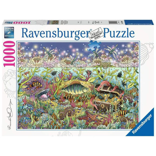 Ravensburger Puzzle Dämmerung im Unterwasserreich, 1000 Teile