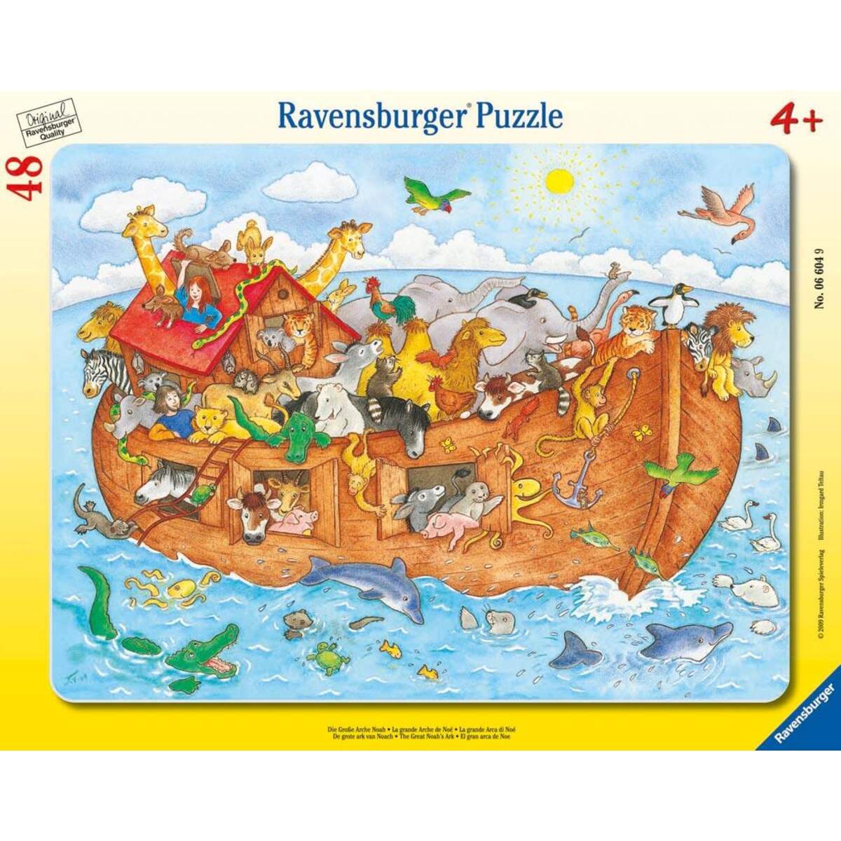 Ravensburger Puzzle Die große Arche Noah, 48 Teile