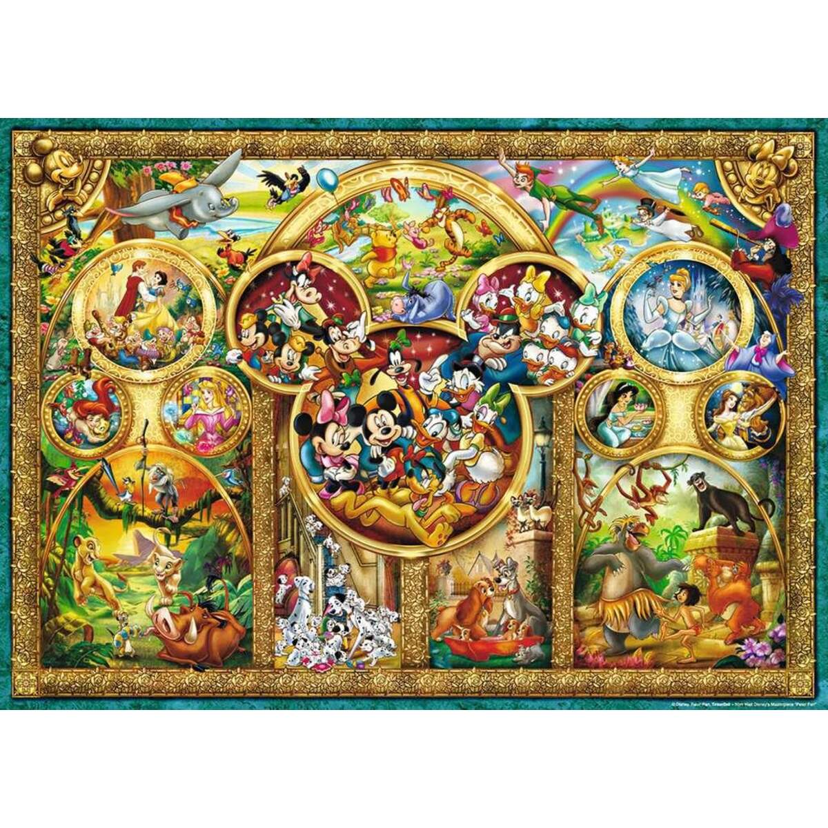Ravensburger Puzzle Die schönsten Disney Themen, 1000 Teile