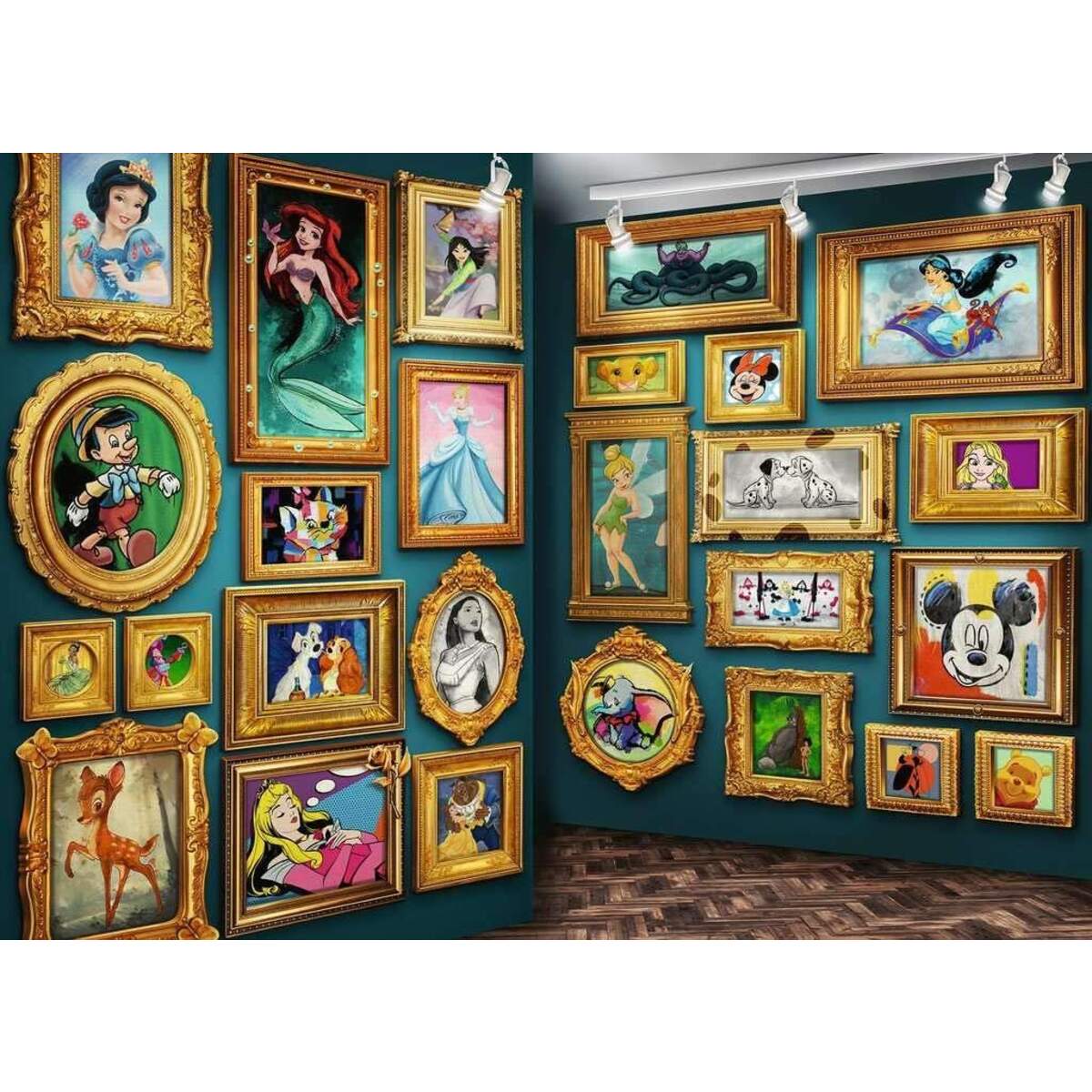 Ravensburger Puzzle Disney Museum, 9000 Teile