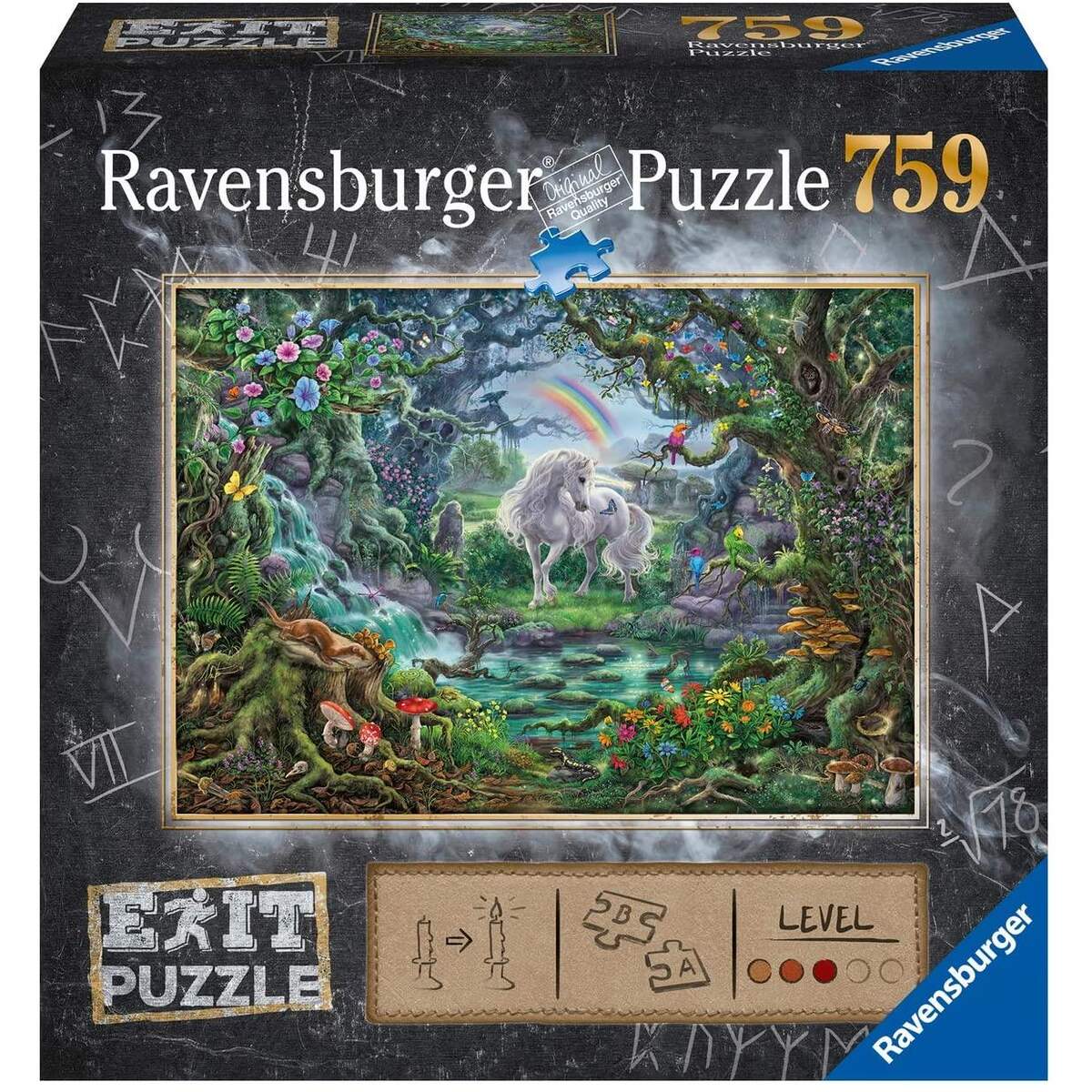 Ravensburger Puzzle Exit Das Einhorn, 759 Teile