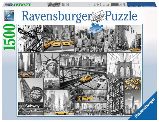 Ravensburger Puzzle Farbtupfer in New York, 1500 Teile