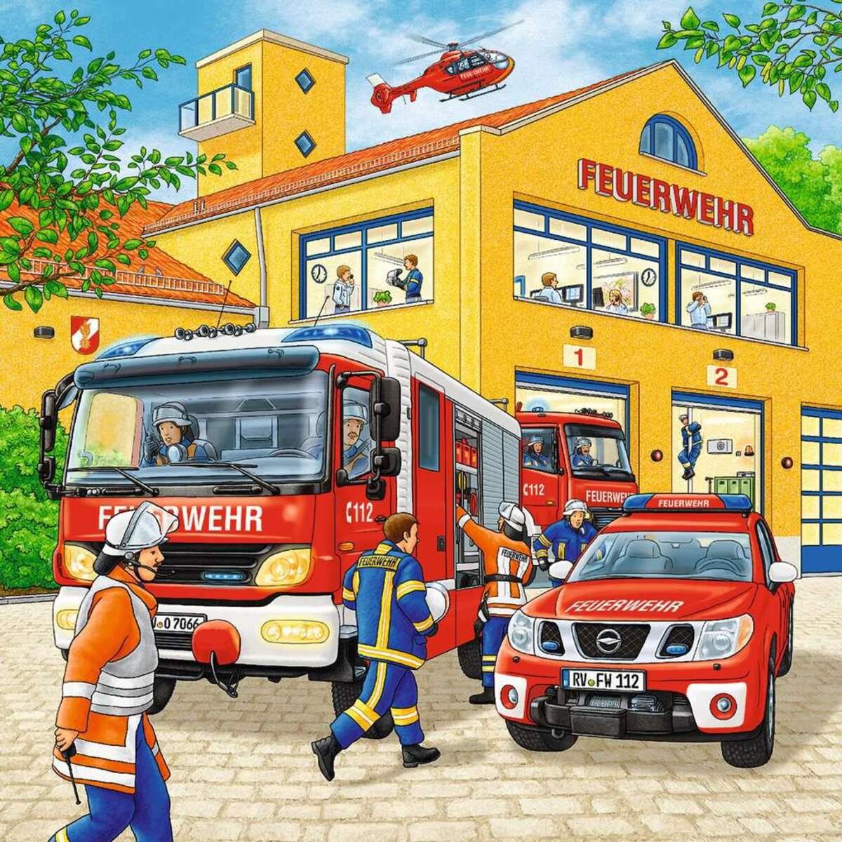 Ravensburger Puzzle Feuerwehreinsatz 3 x 49 Teile