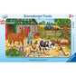 Ravensburger Puzzle Glückliches Bauernhofleben, 15 Teile