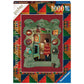 Ravensburger Puzzle Harry Potter bei der Weasley Familie, 1000 Teile