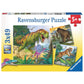Ravensburger Puzzle Herrscher der Urzeit 3 x 49 Teile