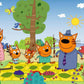 Ravensburger Puzzle Kid-E-Cats Familientag in der Natur 2x12 Teile