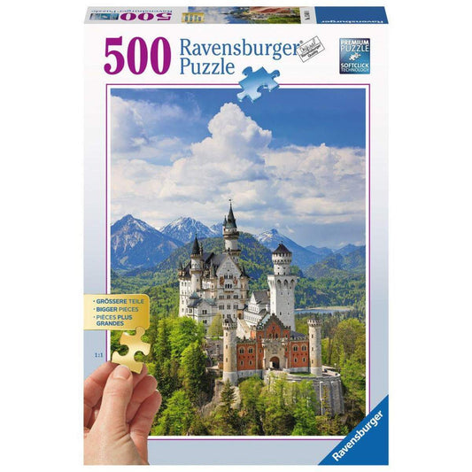 Ravensburger Puzzle Märchenhaftes Schloß Neuschwanstein, 500 Teile