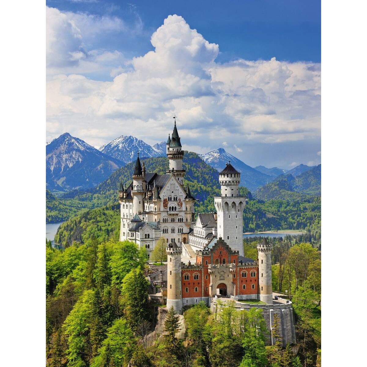 Ravensburger Puzzle Märchenhaftes Schloß Neuschwanstein, 500 Teile