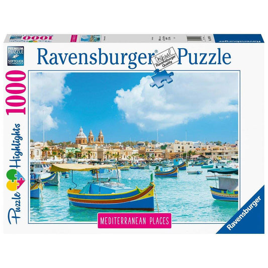 Ravensburger Puzzle Mediterranean Places, Malta, 1000 Teile