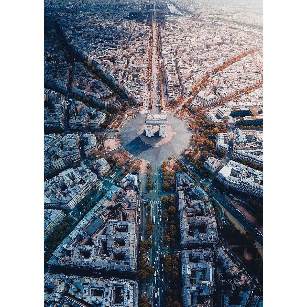 Ravensburger Puzzle Paris von Oben , 1000 Teile