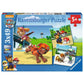 Ravensburger Puzzle Paw Patrol Team auf vier Pfoten, 3x49 Teile