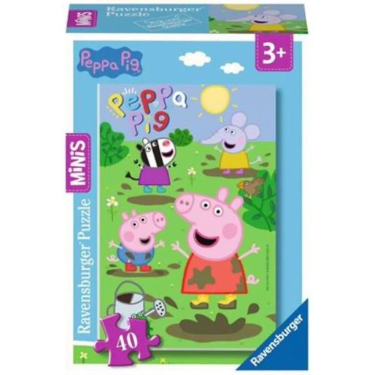 Ravensburger Puzzle Peppa Pig Minis, 40 Teile