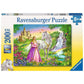 Ravensburger Puzzle Prinzessin mit Pferd, 200 Teile