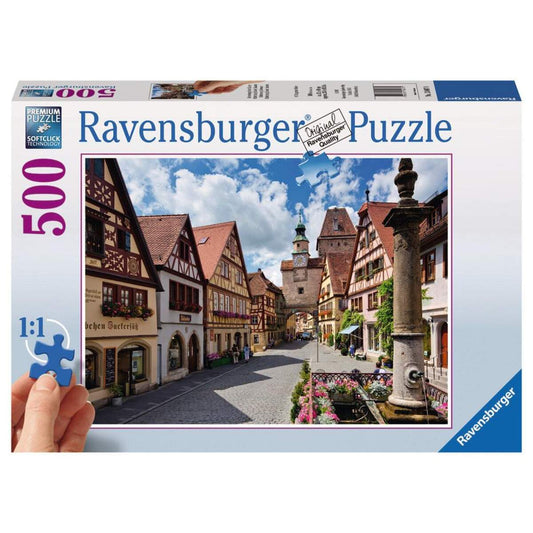 Ravensburger Puzzle Rothenburg ob der Tauber, 500 Teile