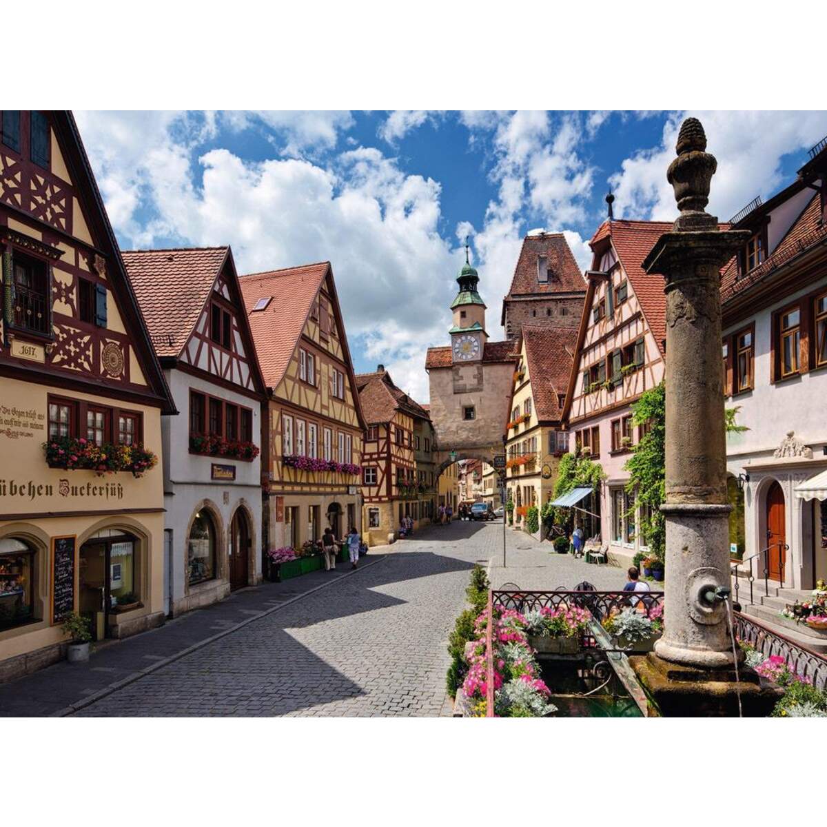 Ravensburger Puzzle Rothenburg ob der Tauber, 500 Teile