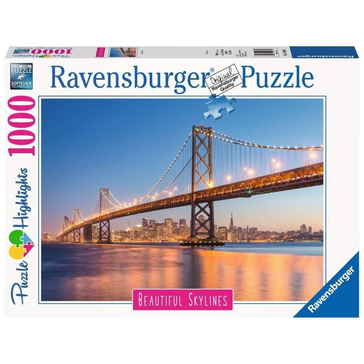 Ravensburger Puzzle San Francisco, 1000 Teile