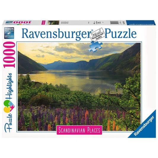 Ravensburger Puzzle Scandinavian Places - Fjord in Norwege, 1000 Teile