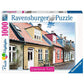 Ravensburger Puzzle Scandinavian Places - Häuser in Aarhus, Dänemark 1000 Teile