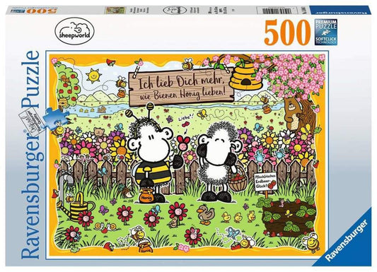 Ravensburger Puzzle Sheepworld Bienenliebe, 500 Teile