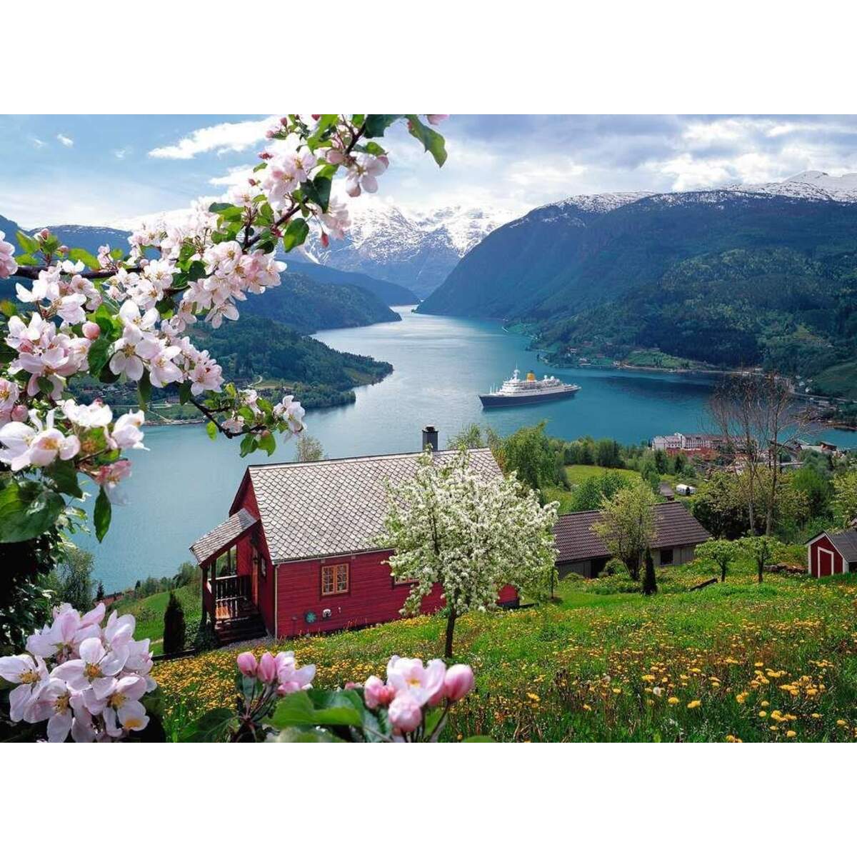Ravensburger Puzzle Skandinavische Idylle, 500 Teile