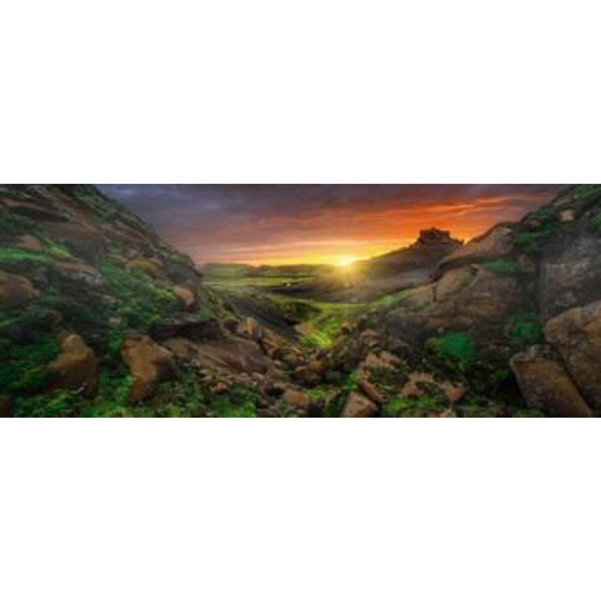 Ravensburger Puzzle Sonne über Island 1000 Teile