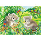 Ravensburger Puzzle Süße Koalas und Pandas, 2 x 24 Teile