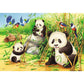Ravensburger Puzzle Süße Koalas und Pandas, 2 x 24 Teile