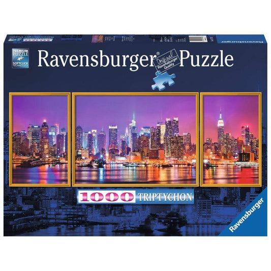 Ravensburger Puzzle Typtichon New York, 1000 Teile