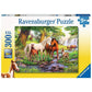 Ravensburger Puzzle XXL Wildpferde am Fluss, 300 Teile