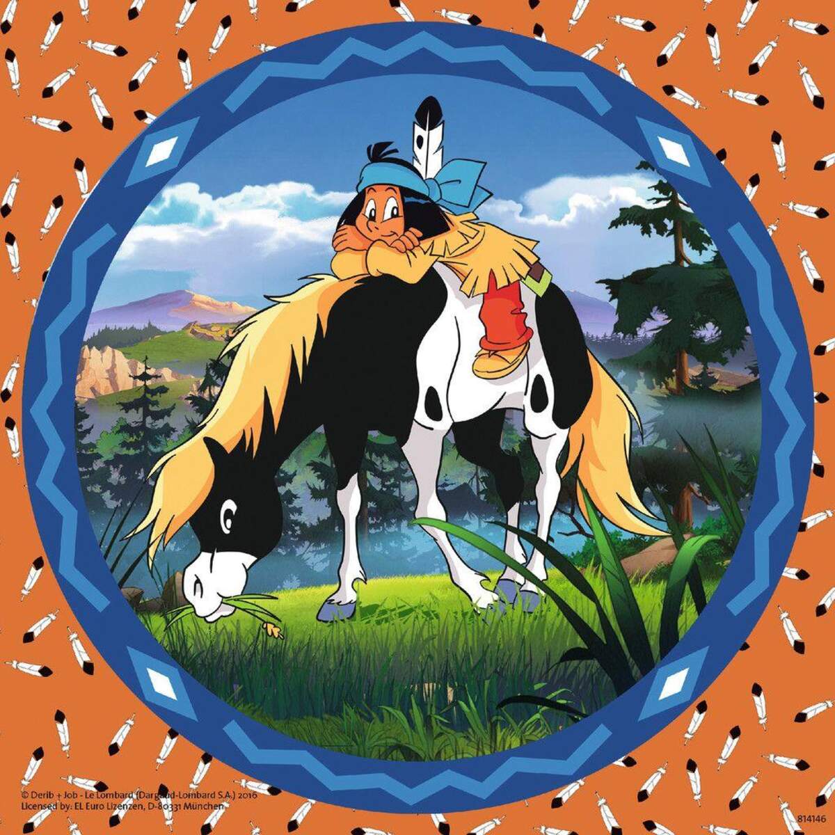 Ravensburger Puzzle Yakari, der tapfere Indianer, 3x49 Teile