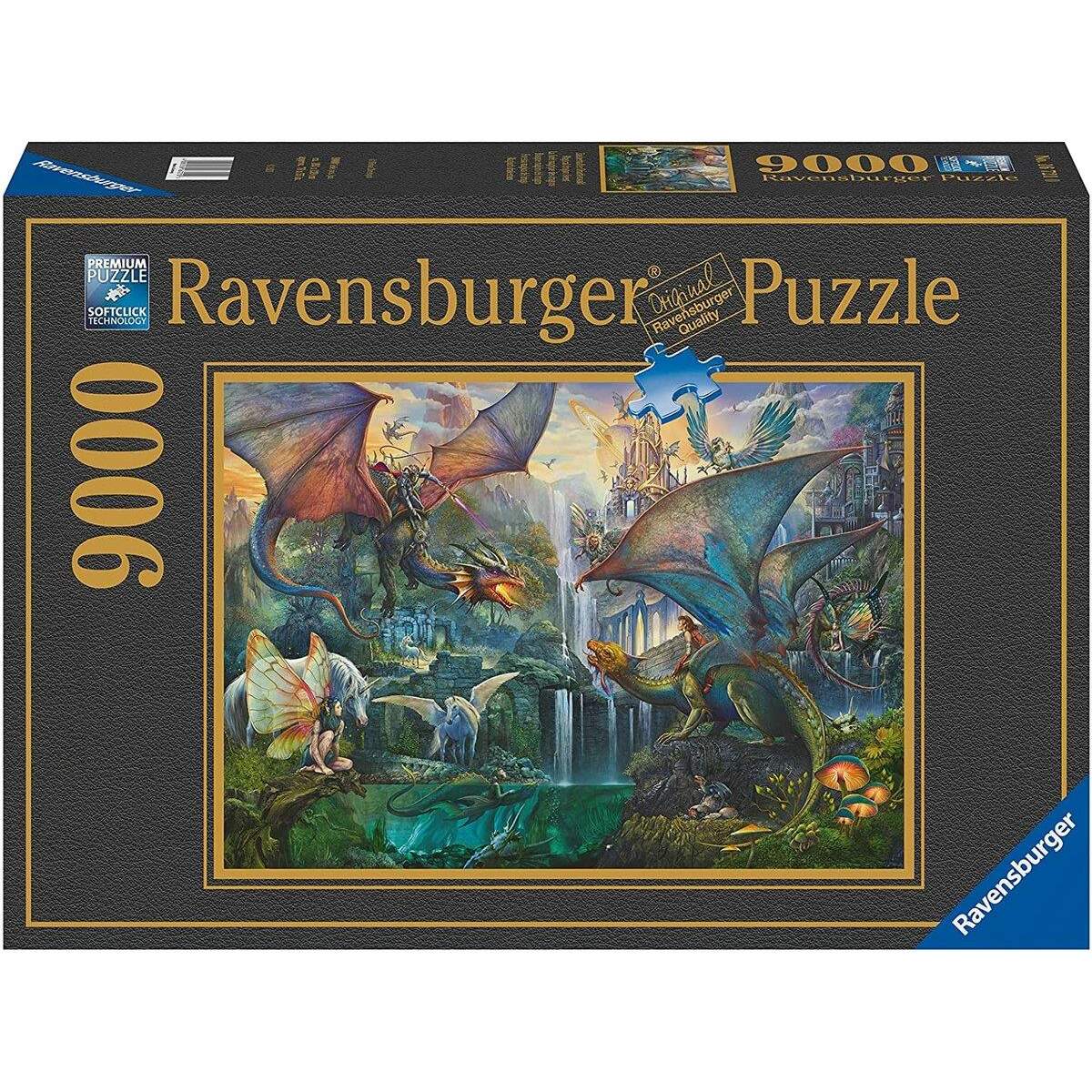 Ravensburger Puzzle Zauberwald: Drachen, 9000 Teile