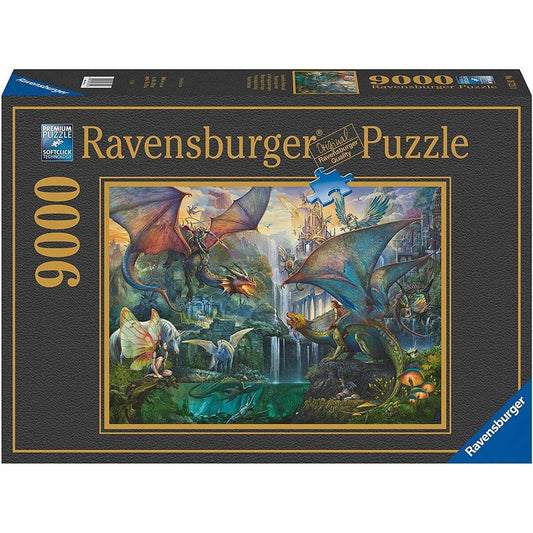 Ravensburger Puzzle Zauberwald: Drachen, 9000 Teile