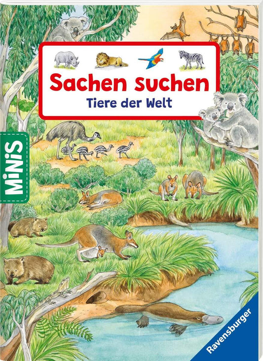 Ravensburger Ravensburger Minis: Sachen suchen: Tiere der Welt