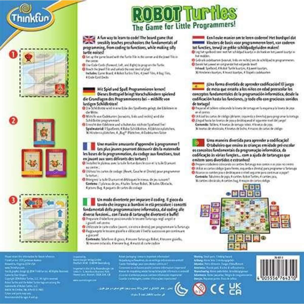 Ravensburger Robot Turtles, spielerisch erstes Programmieren lernen