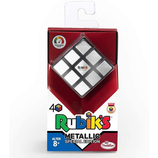Ravensburger ThinkFun Rubik's Cube 3x3 Metallic