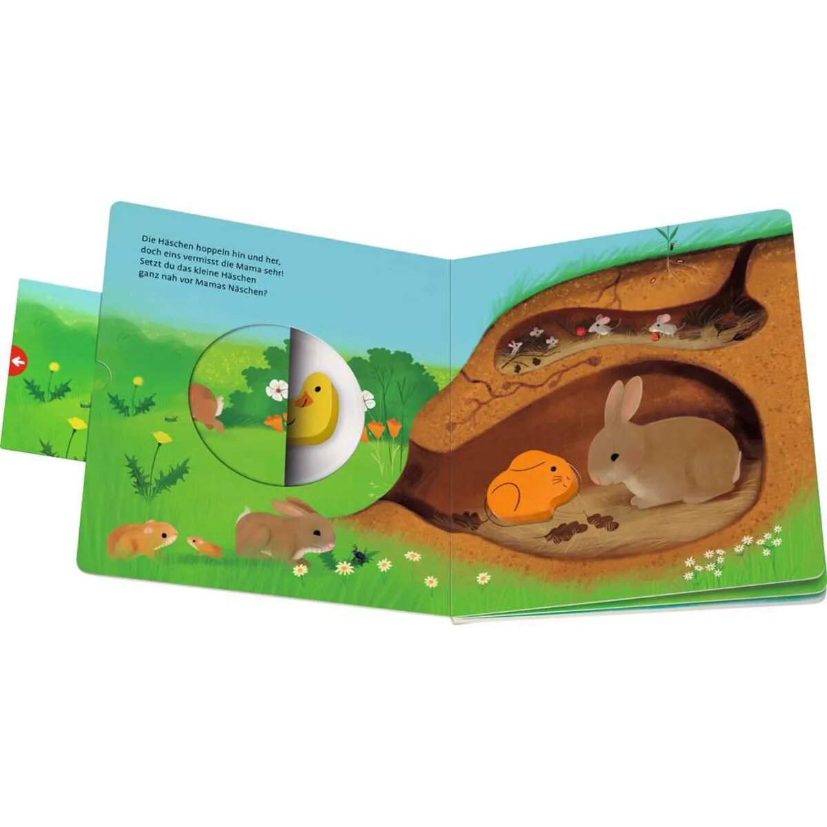 Ravensburger Spiel mit den Tierkindern: Mein buntes Holzpuzzle-Buch