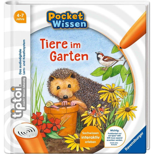 Ravensburger tiptoi® Pocket Wissen: Tiere Garten