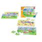 Ravensburger tiptoi® Puzzle für kleine Entdecker: Peppa Pig, 2 x 24 Teile