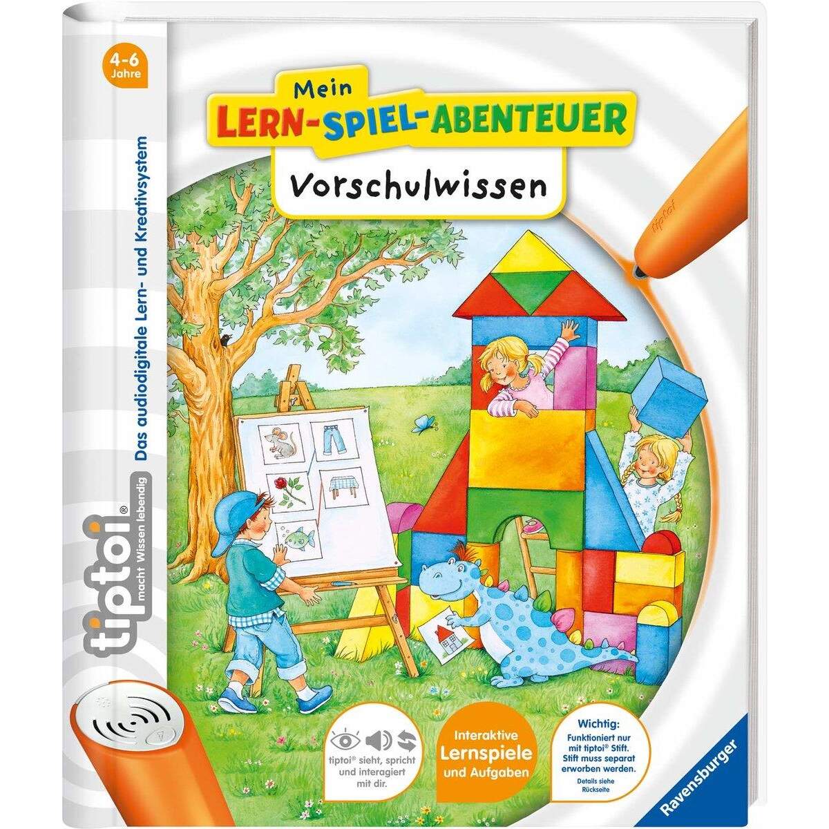 Ravensburger tiptoi Vorschulwissen - Mein Lern-Spiel-Abenteuer