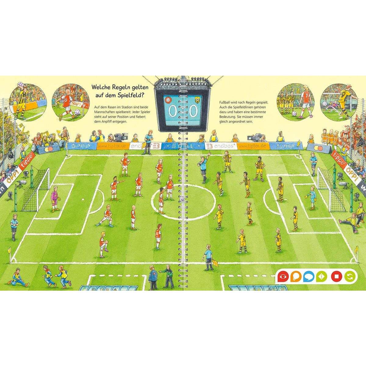 Ravensburger tiptoi® Wieso? Weshalb? Warum? Band 21: Die Welt des Fußballs
