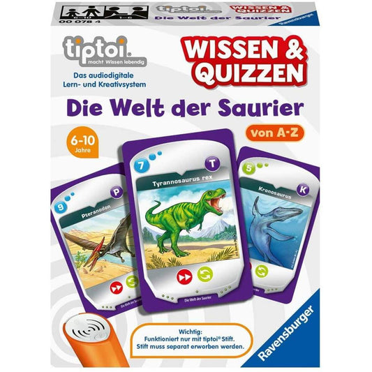 Ravensburger tiptoi Wissen und Quizzen: Die Welt der Saurier