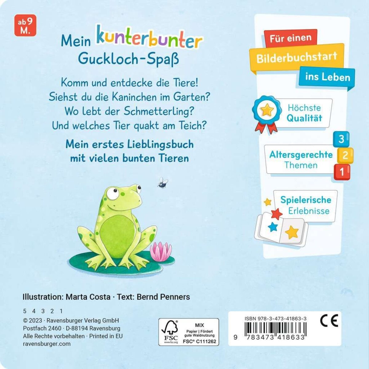 Ravensburger Viele kunterbunte Tiere