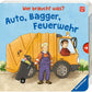 Ravensburger Wer braucht was? Auto, Bagger, Feuerwehr
