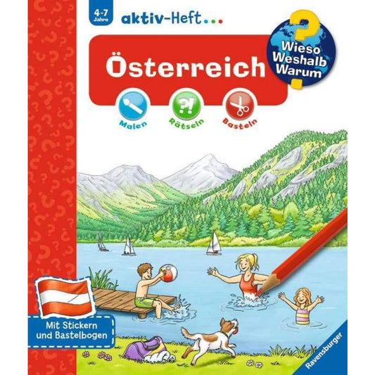 Ravensburger Wieso? Weshalb? Warum? aktiv-Heft Österreich