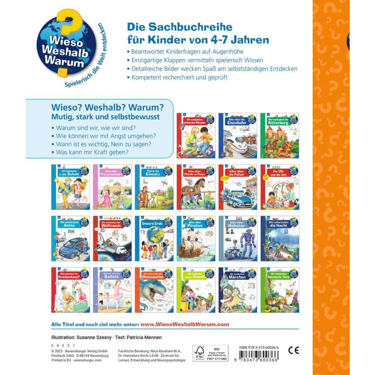 Ravensburger Wieso? Weshalb? Warum?, Band 51: Mutig, stark und selbstbewusst